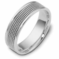 Item # 110481PP - Platinum Comfort Fit 7mm Handmade Wedding Band