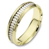 Item # 110991 - 14K Gold Comfort Fit, 6.0mm Wide Wedding Band