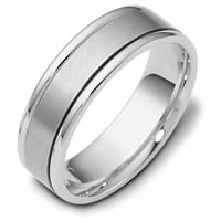 Item # 111381WE - Comfort Fit Wedding Band 18 kt Hand Made