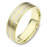 Item # 111431E - 18 K Gold Comfort Fit, 6.5mm Wide Wedding Band