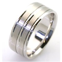 Item # 111531PP - Platinum Comfort Fit, 8.5mm Wide Wedding Band