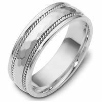 Item # 111681PP - Platinum Comfort Fit, 7.5mm Wide Wedding Band