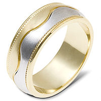 Item # 112051E - 18 kt Gold Wedding Band