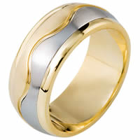 Item # 112061E - 18kt Gold Wedding Band