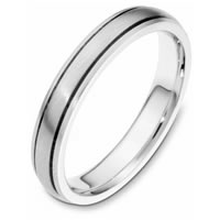 Item # 115411PP - Platinum hand made Wedding Band