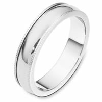 Item # 115571W - 14K Gold, Comfort Fit, 5.0mm Wide Wedding Band