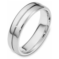 Item # 116441PP - Platinum, Comfort Fit, 6.0mm Wide Wedding Band