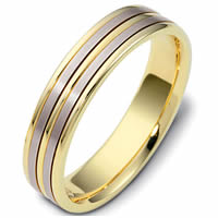 Item # 117161E - 18 kt Gold Wedding Band
