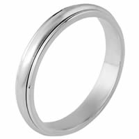 Item # 117291W - 14 K Gold, Comfort Fit, 4.0mm Wide Wedding Band