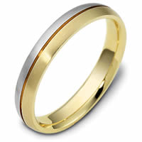Item # 118411 - Gold, Comfort Fit, 4.0mm Wide Wedding Band