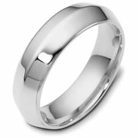 Item # 118471PP - Modern Platinum Wedding Band