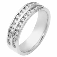 Item # 118611PP - Platinum Diamond Anniversary Band 