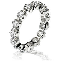 Item # 13804PP - Platinum Diamond Eternity Ring