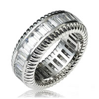 Item # 13836PD - Palladium Diamond Eternity Band