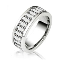 Item # 14774PD - Palladium Diamond Eternity Band