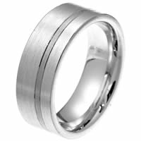 Item # 2100571WE - Gold Comfort Fit, 8.0mm Wide Wedding Band