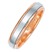 Item # 211011R - Gold Comfort Fit, 5.0mm Wide Wedding Band