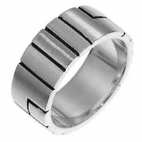 Item # 211341W - 14Kt White Gold Wedding Band