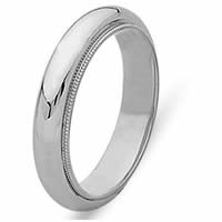 Item # 216885WE - 18 Kt White Gold Wedding Band