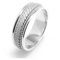 Item # 22470WE - Hand Made Wedding Band