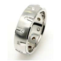 Item # 234829W - 14K Diamond Wedding Band