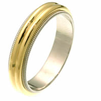 Item # 26871E - Two Dome Wedding Ring