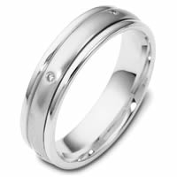 Item # 46934WE - 18K Gold Spinning DiamondWedding Band