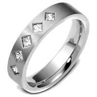 Item # 47341WE - 18K Diamond Wedding Band