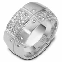 Item # 47777PD - Palladium Diamond Wedding Band
