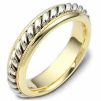 Item # 48040 - Handcrafted Wedding Ring