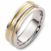 Item # 48254E - Two-Tone Classic Wedding Ring