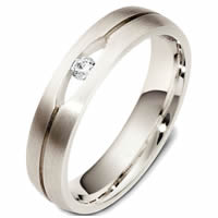 Item # 48503W - 14K White Gold Diamond Wedding Band