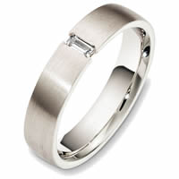 Item # 48519W - 14K White Gold Diamond Wedding Band