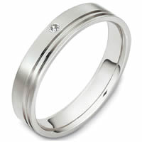 Item # 48606WE - 18K Gold Diamond Wedding Band 