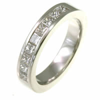 Item # 521409PD - Palladium Diamond Anniversary Band