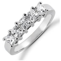 Item # 522285WE - Diamond Anniversary Band 18K White Gold