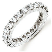 Item # 5310010PD - Palladium Diamond Eternity Band