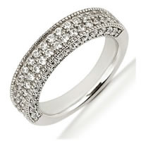 Item # 5410489PD - Palladium Diamond Anniversary Band