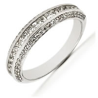 Item # 5416079PD - Palladium Diamond Anniversary Band