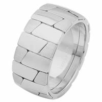 Item # 68709010WE - White Gold Wedding Ring