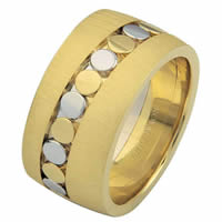 Item # 68726101E - Two-Tone Wedding Ring