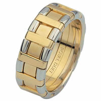 Item # 68735101 - 14 Kt Two-Tone Wedding Ring