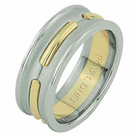 Item # 6873901 - 14 Kt Two-Tone Wedding Ring