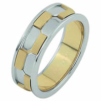Item # 68740010 - 14 Kt Two-Tone Wedding Ring