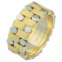 Item # 6875910 - 14 Kt Two-Tone Wedding Ring