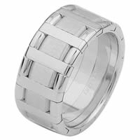 Item # 68760101W - 14 Kt White Gold Wedding Ring