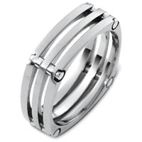 Item # A123571WE - 18KWhite Gold Wedding Band