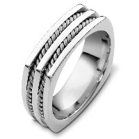 Item # A125581AG - 925 Silver Wedding Band