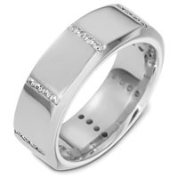 Item # B133731W - 14 K Diamond Wedding Band