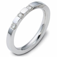 Item # C118851PD - Diamond Palladium Wedding Band